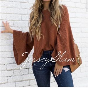Off shoulder sweater